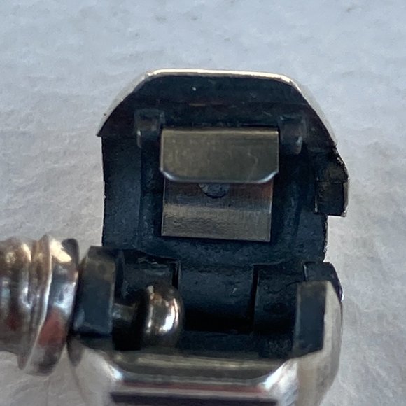 Pandora brownish leather bracelet with  16" sterling silver charm. - Picture 12 of 13